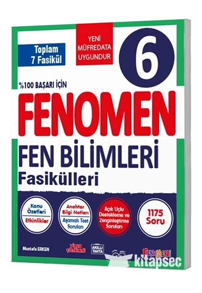*KAMPANYA*FENOMEN 6.SINIF FEN BİLİMLERİ FASİKÜLLERİ ürün görseli 1