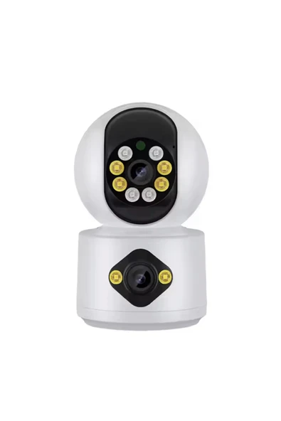 Venas Çift Kameralı gece renkli görüşlü 6 mp Full HD Bebek, Evcil Hayvan, Bakıcı ev güvenlik kamerası - Resim 5