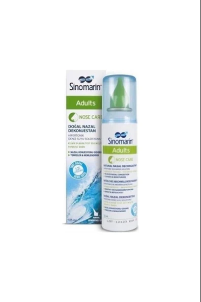 Sinomarin Adults Yetişkinler İçin Deniz Suyu 125 ml ürün görseli