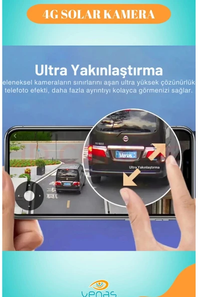 Venas Elektriğin ve İnternetin Olmadığı Yerlerde Kullanılabilen Güvenlik Kamerası - Resim 4