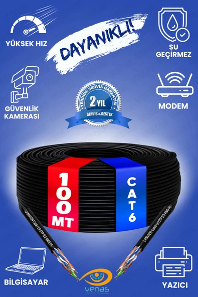 Venas CAT6 100 METRE COMBO KABLO ürün görseli