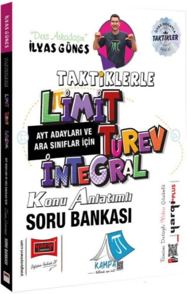 Tüm Adaylar İçin Taktiklerle Limit Türev İntegral Konu Anlatımlı Soru Bankası Yargı Yayınları ürün görseli 1
