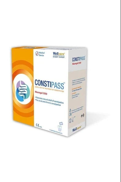 Wellcare Constipass Macrogol 3350 10 Saşe ürün görseli 1