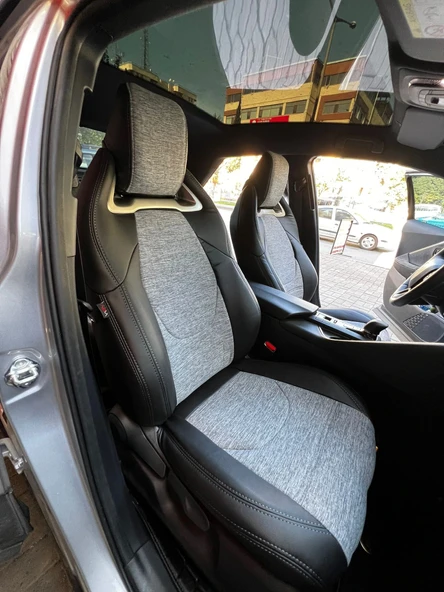 Toyota C-HR HYBRID Özel Dikim Koltuk Kılıfı - Resim 2