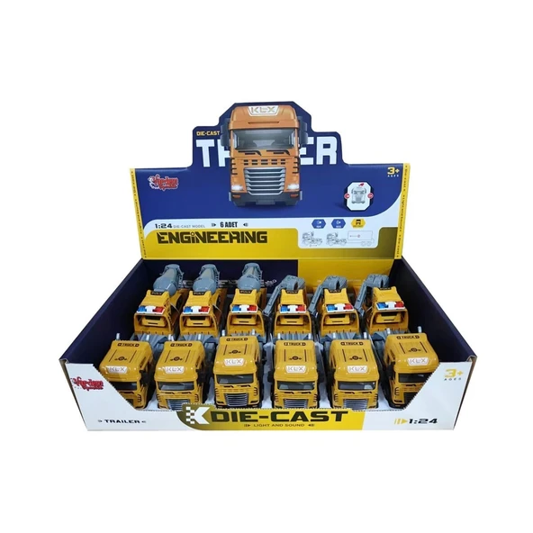 KLX800-266 SURT DIE-CAST-IŞIKLI VE SESLİ(Belirtilen fiyat, tekli satış için adet fiyatıdır.) ürün görseli 1