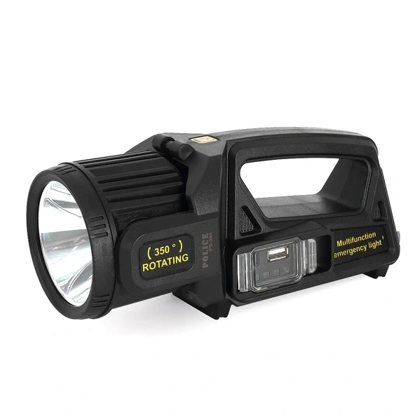 Police Ps-384 Şarjlı Güneş Enerjili Spot Fener - Resim 2