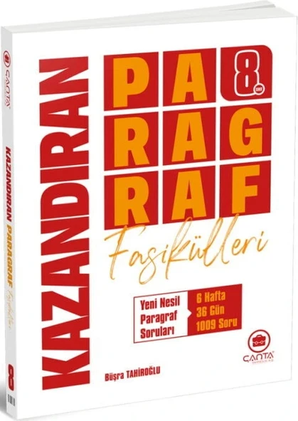 ÇANTA 8.SINIF PARAGRAF KAZANDIRAN FASİKÜLLER ürün görseli 1