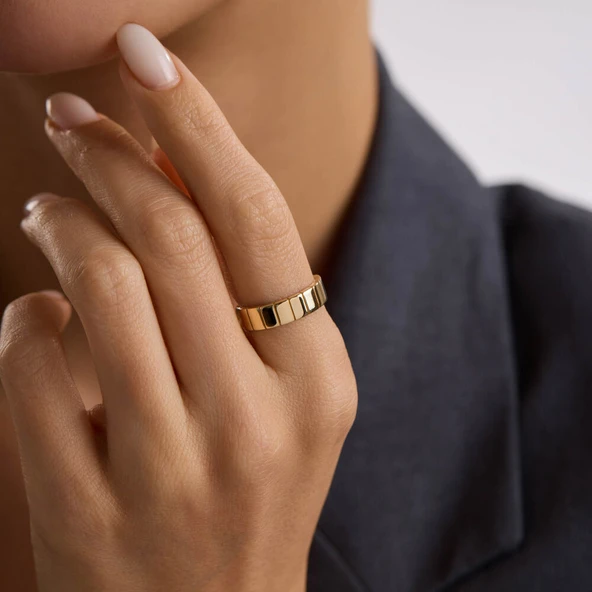 Pure Shine Altın Yüzük - Resim 2