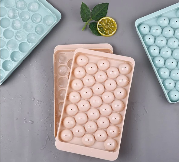 33 Hazneli Küre Buz Kalıbı 20-12 cm ürün görseli 1