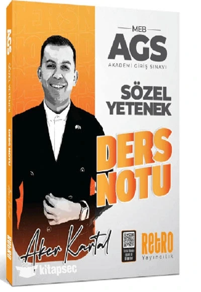 RETRO AGS SÖZEL YETENEK DERS NOTU ürün görseli 1