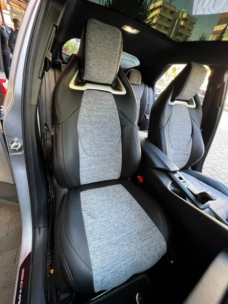 Toyota C-HR HYBRID Özel Dikim Koltuk Kılıfı - Resim 11