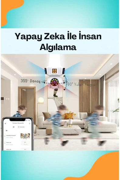 Venas Kablosuz Wifi İle Çalışan Güvenlik Kamerası - Resim 2