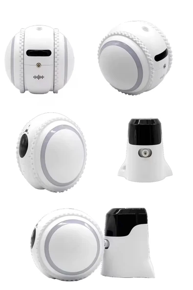 Venas Bebek Bakıcı Hayvan Pet izleme Sesli iletişimli Kendini sarj Eden Akıllı Robot Güvenlik Kamerası - Resim 2