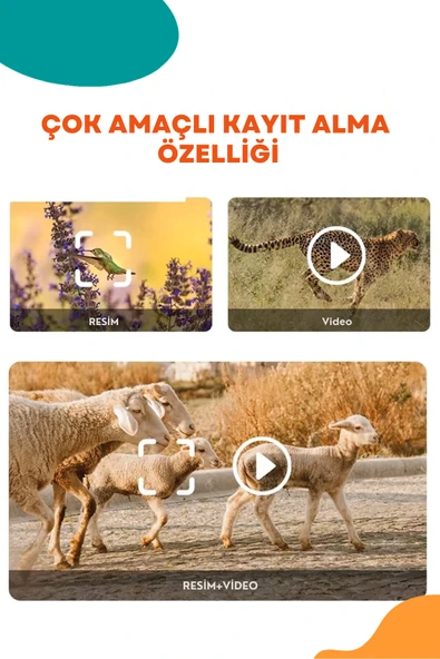 Venas 2K ULTRA HD PIR SENSÖRLÜ FOTOGRAF VE VİDEO ÇEKİM FOTOKAPAN - Resim 3