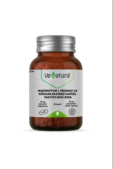 Venatura Magnezyum L-Treonat ve Köknar Ekstresi 90 Kapsül ürün görseli