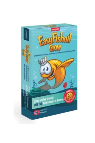 EasyFishoil Grow 30 Jel Tablet ürün görseli
