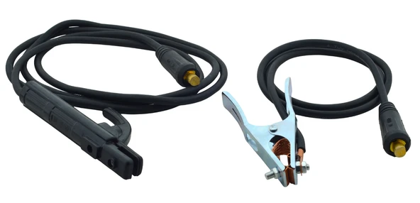 Kaynak Pensesi Kalın Soket Elektrot Tutucu ve Kaynak Topraklama Şase Pensesi Kaynak Makinesi Kablo Seti ürün görseli