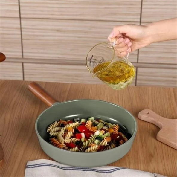 Neoflam Fika Gri 7 Parça Döküm Tencere ve Tava Seti - Resim 4