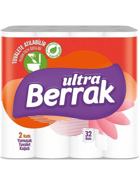 Berrak 32'li Tuvalet Kağıdı 2 Katlı ürün görseli 1