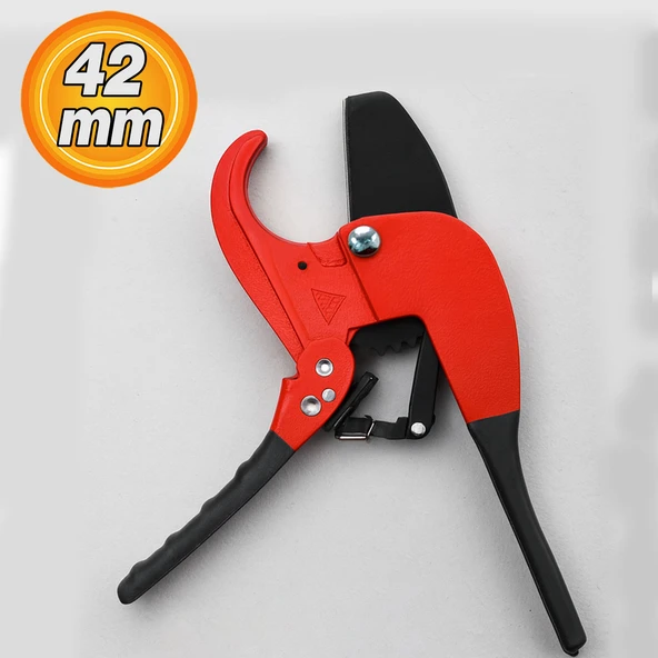 Boru Kesme Makası 42 mm Profesyonel PVC PPRC Plastik Boru Kesici Dayanıklı Kesme Bıçak Aleti - Resim 2