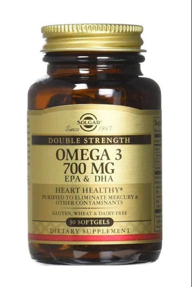 Solgar Omega-3 700 mg 30 Softgel ürün görseli