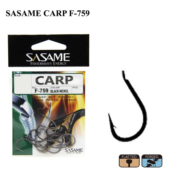 Sasame Carp F-759 Black Nickel İğne İğne No : 5 ürün görseli 1