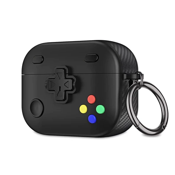 E2M AIRPODS PRO 2 KILIF KONSOL SİYAH ürün görseli