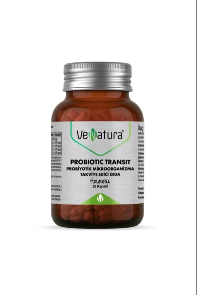 VeNatura Probiotic Transit Probiyotik Mikroorganizma 30 Kapsül ürün görseli