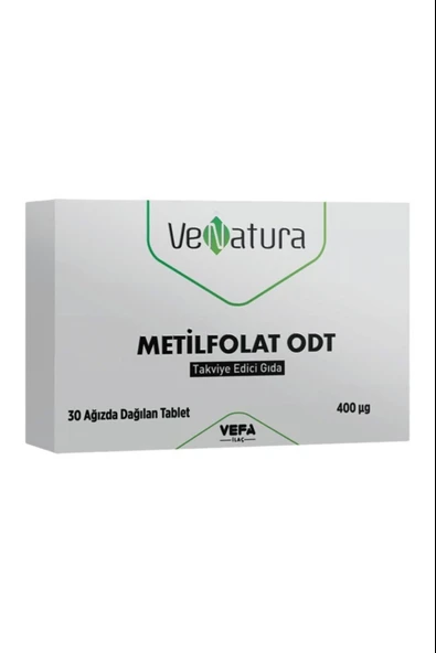 VeNatura Metilfolat Odt Ağızda Dağılan Tablet 30'lu ürün görseli