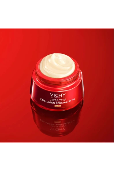 Vichy Liftactiv Collagen Specialist Cream SPF50 50 ml - Resim 3