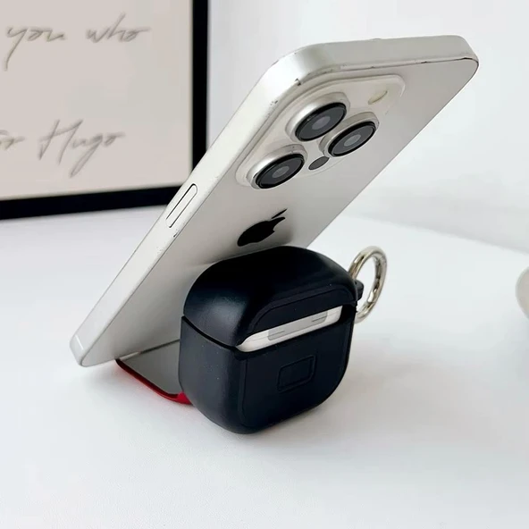 E2M AIRPODS 1-2 KILIF AYNALI PEMBE - Resim 3