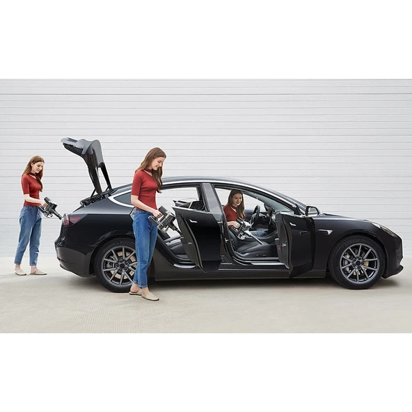 Fabcio Forza Hepa Filtreli Kablosuz Dikey Süpürge (Islak Mop ve Turbo Başlığı Hediyeli) - Resim 6