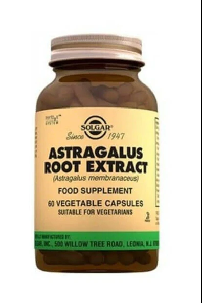 Solgar Astragalus Root Extract 60 Kapsül ürün görseli