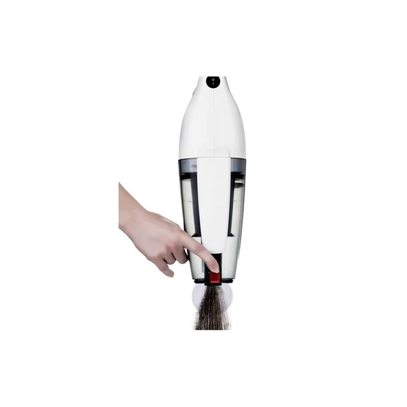 Goldmaster GM-7545 Joker Beyaz Dik Elektrikli Süpürge – 3 Fonksiyon, 1 L Toz Haznesi, Torbasız ve Güçlü Emiş - Resim 3