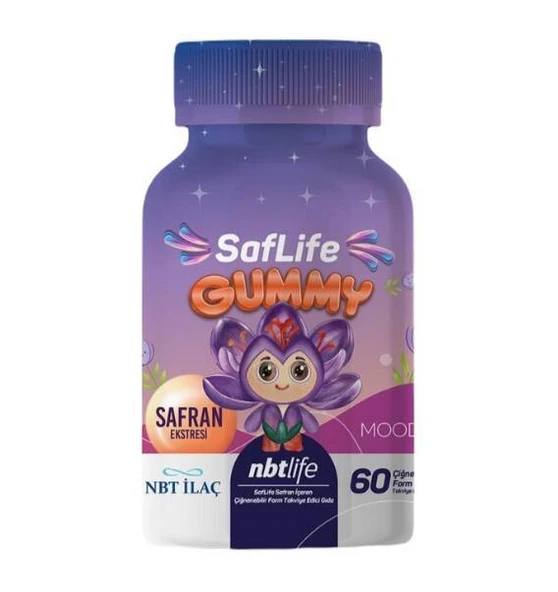 Nbt Life Saflife Gummy 60 Çiğnenebilir Form ürün görseli 1