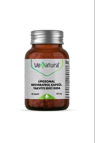 Venatura Lipozomal Resveratrol 60 Kapsül ürün görseli