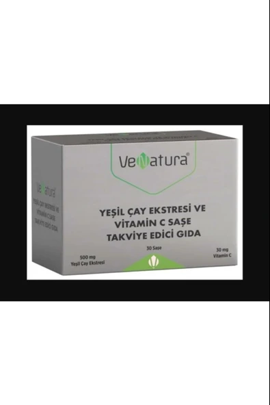 Venatura Yeşil Çay Ekstresi ve Vitamin C 30 Saşe ürün görseli