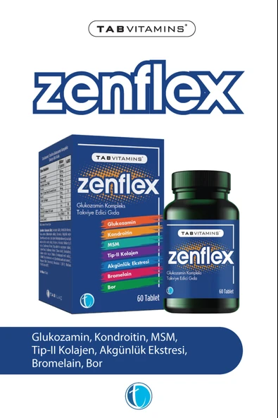 Tabvitamins Zenflex 60 Tablet ürün görseli