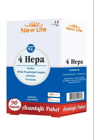 New Life 4 Hepa 90 Softgel Kapsül ürün görseli