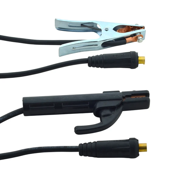 Kaynak Pensesi Kalın Soket Elektrot Tutucu ve Kaynak Topraklama Şase Pensesi Kaynak Makinesi Kablo Seti - Resim 2