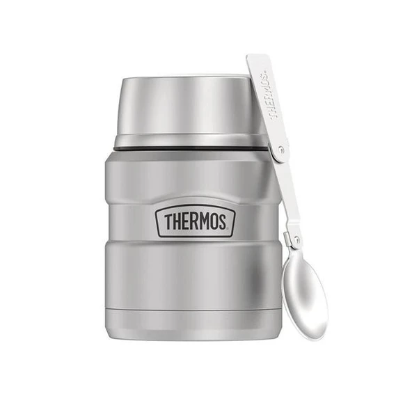 Thermos SK3000 Staınless King Yemek Termosu 0,47L Matte Staınless Steel 101311 ürün görseli