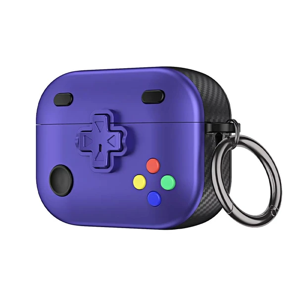 E2M AIRPODS 4 KILIF KONSOL MOR ürün görseli