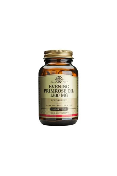 Solgar Evening Primrose 1300 mg 30 Kapsül ürün görseli
