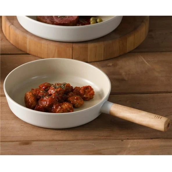 Neoflam Fika Bej 24 Cm Döküm Tava ürün görseli