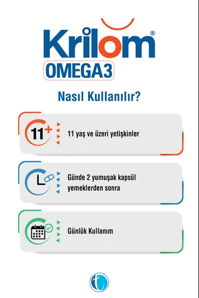 Krilom Omega-3 30 Yumuşak Kapsül - Resim 3