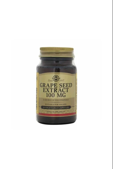 Solgar Grape Seed Extract 100 mg 30 Kapsül ürün görseli