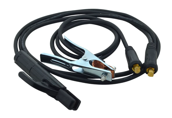 Kaynak Pensesi Kalın Soket Elektrot Tutucu ve Kaynak Topraklama Şase Pensesi Kaynak Makinesi Kablo Seti - Resim 3