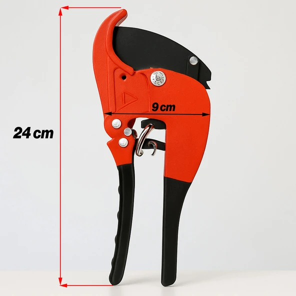 Boru Kesme Makası 42 mm Profesyonel PVC PPRC Plastik Boru Kesici Dayanıklı Kesme Bıçak Aleti - Resim 4