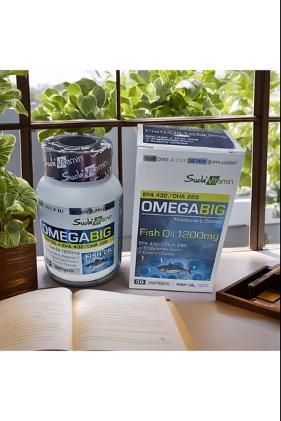 Suda Vitamin OMEGABIG 30 Softgel ürün görseli