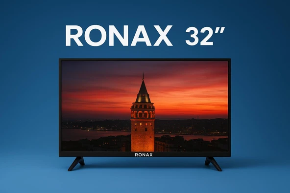 Ronax 32'' 82 Ekran Uydu Alıcılı Hd Ready Smart LED Tv - Resim 3